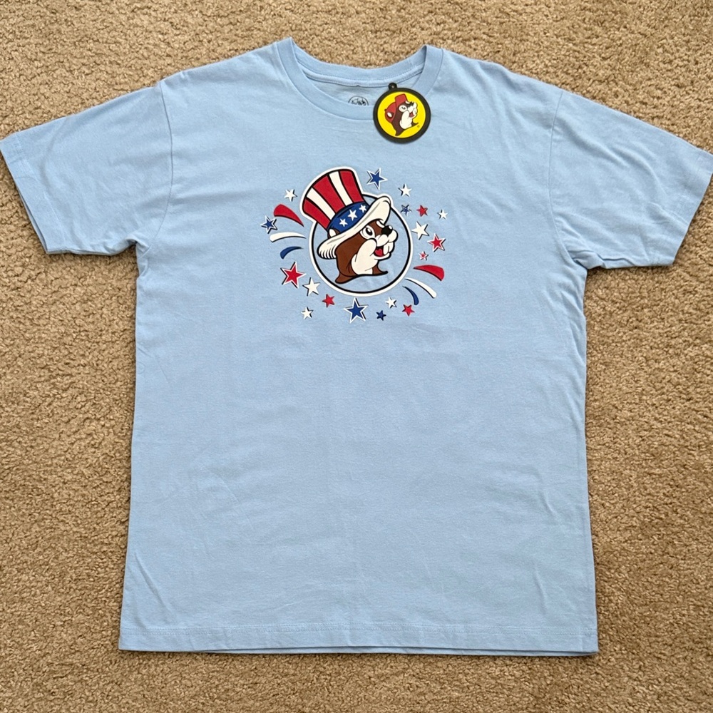 Blue Graphic Short Sleeve Tee